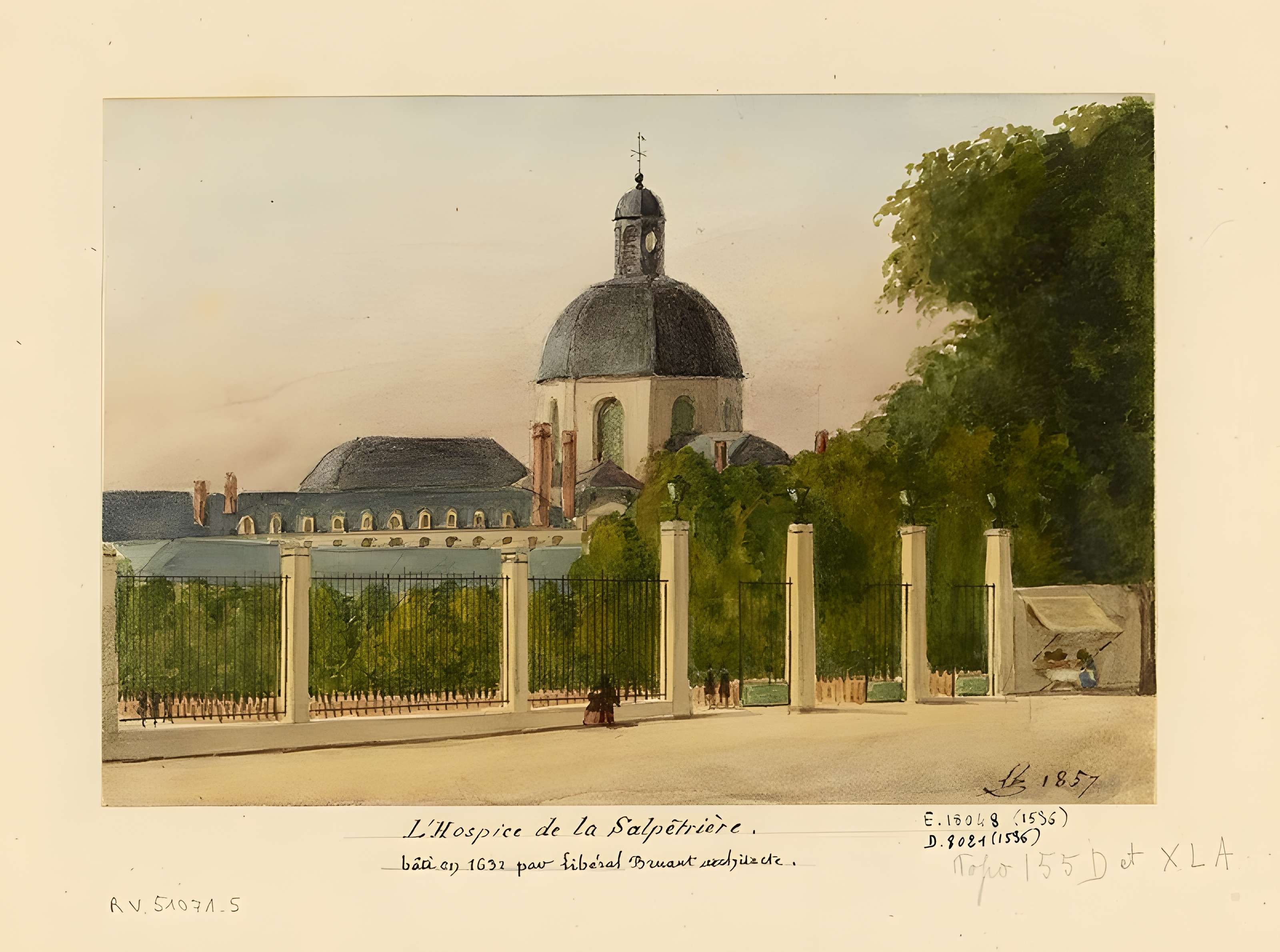 Hôpital de la Salpêtrière à Paris