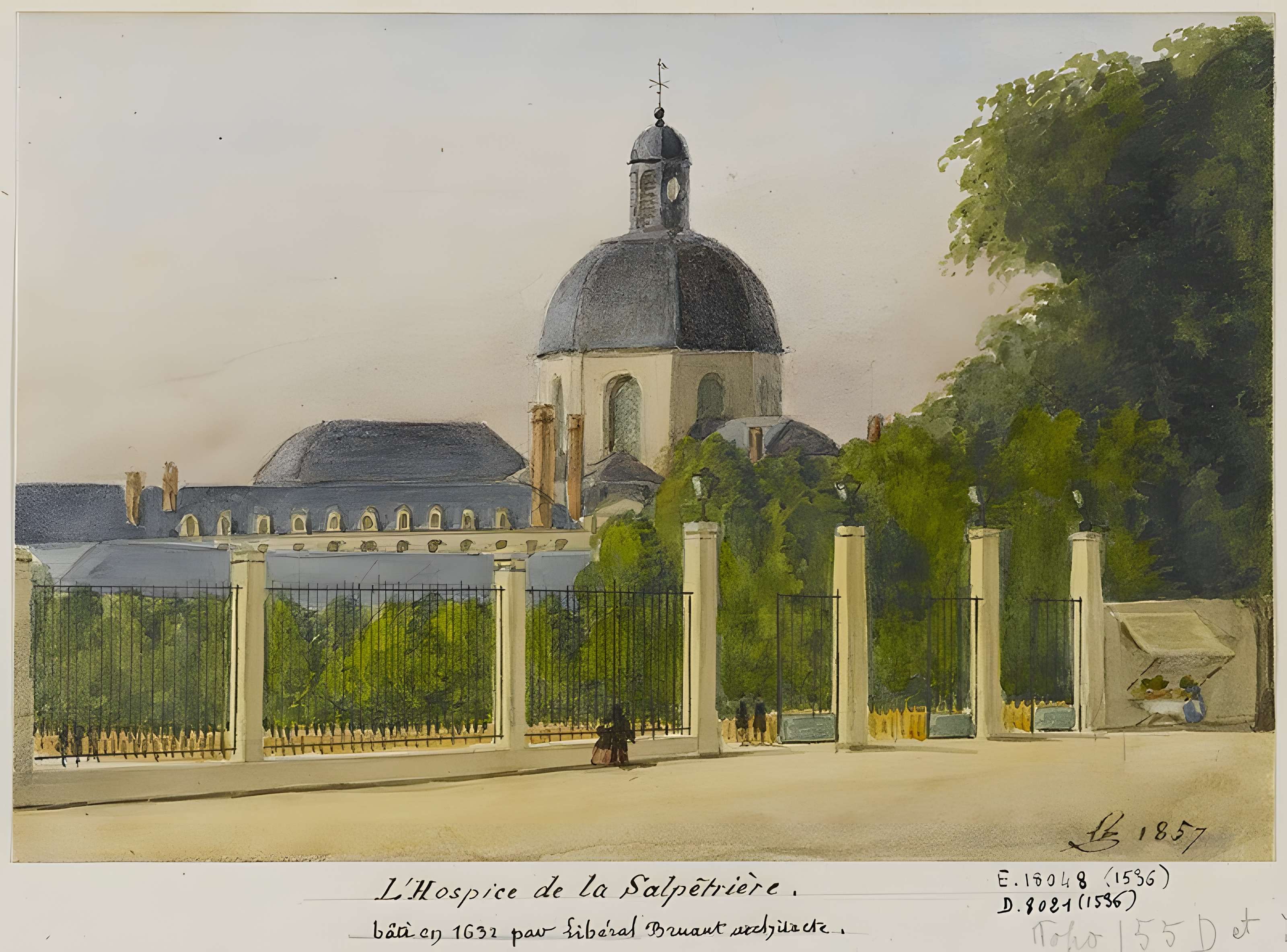 Hôpital de la Salpêtrière à Paris