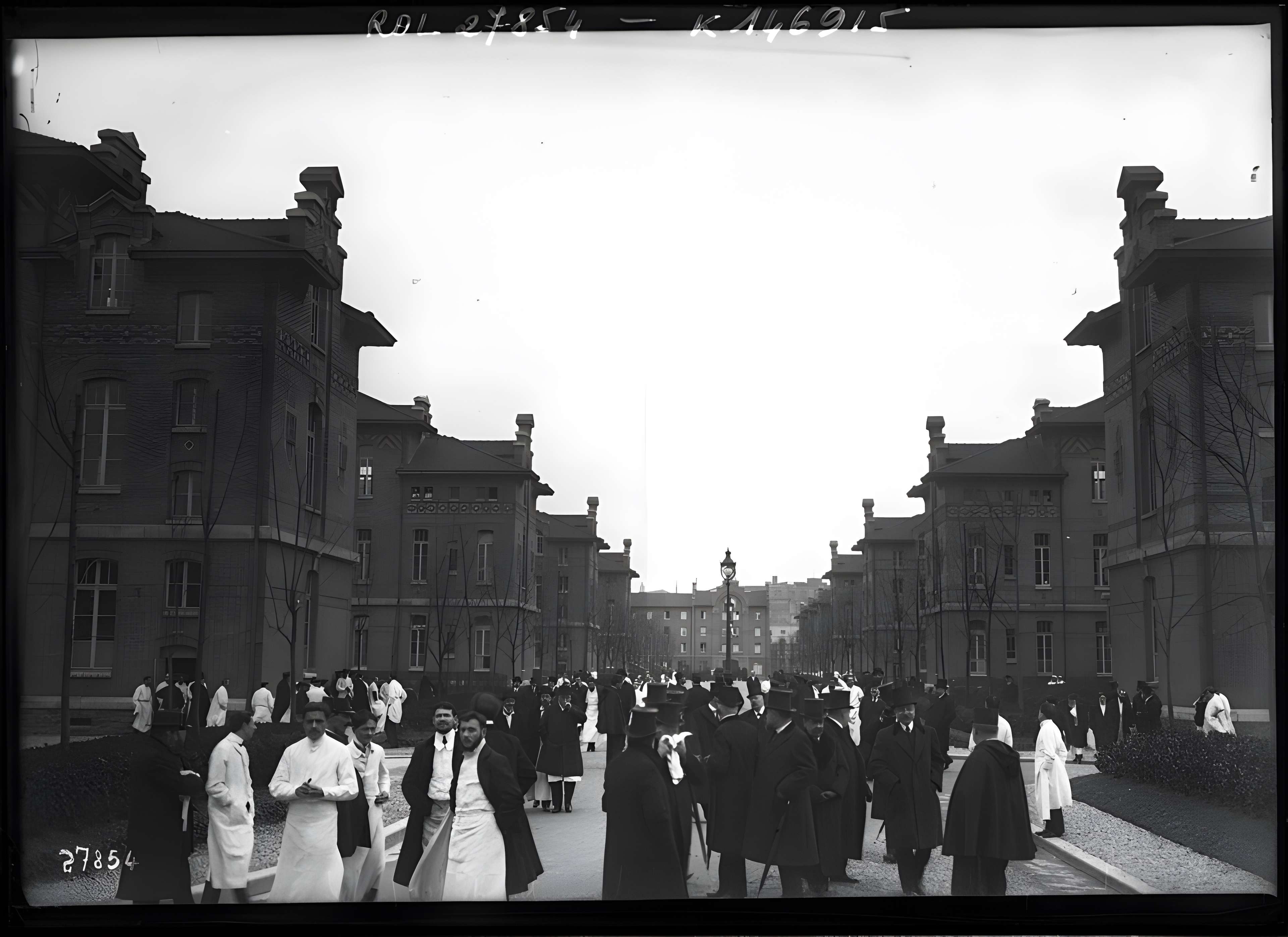 Hôpital de la Salpêtrière à Paris