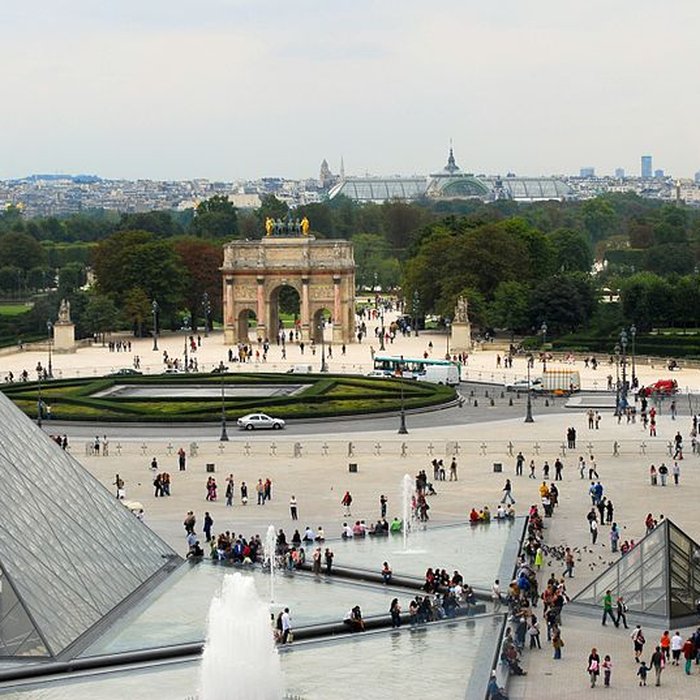 Photo de Palais du Louvre et jardin des Tuileries