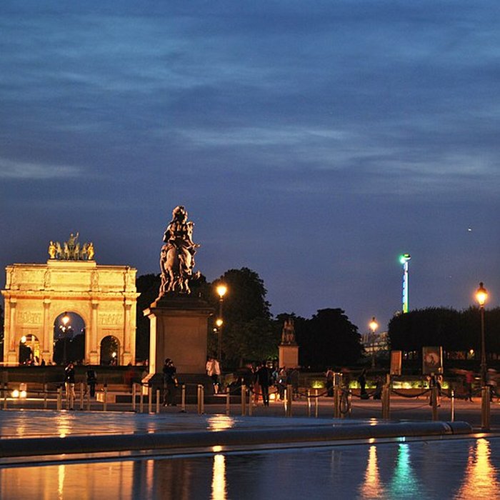 Photo de Palais du Louvre et jardin des Tuileries