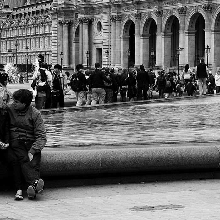 Photo de Palais du Louvre et jardin des Tuileries