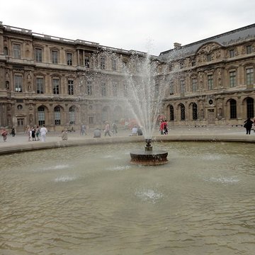 Palais du Louvre et jardin des Tuileries