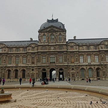 Palais du Louvre et jardin des Tuileries