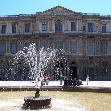 Palais du Louvre et jardin des Tuileries