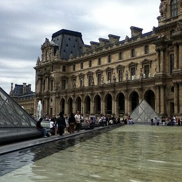 Palais du Louvre et jardin des Tuileries