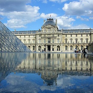 Palais du Louvre et jardin des Tuileries