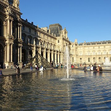 Palais du Louvre et jardin des Tuileries