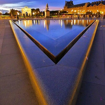 Palais du Louvre et jardin des Tuileries
