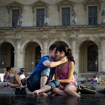 Palais du Louvre et jardin des Tuileries