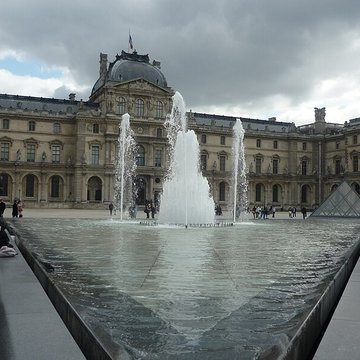 Palais du Louvre et jardin des Tuileries