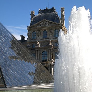Palais du Louvre et jardin des Tuileries