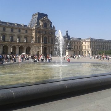 Palais du Louvre et jardin des Tuileries