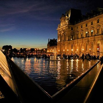 Palais du Louvre et jardin des Tuileries