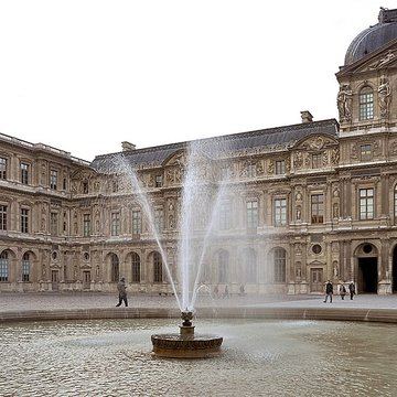 Palais du Louvre et jardin des Tuileries