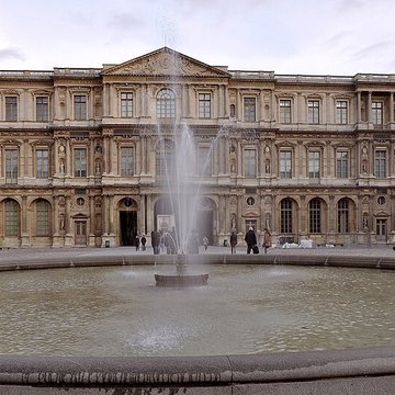 Palais du Louvre et jardin des Tuileries