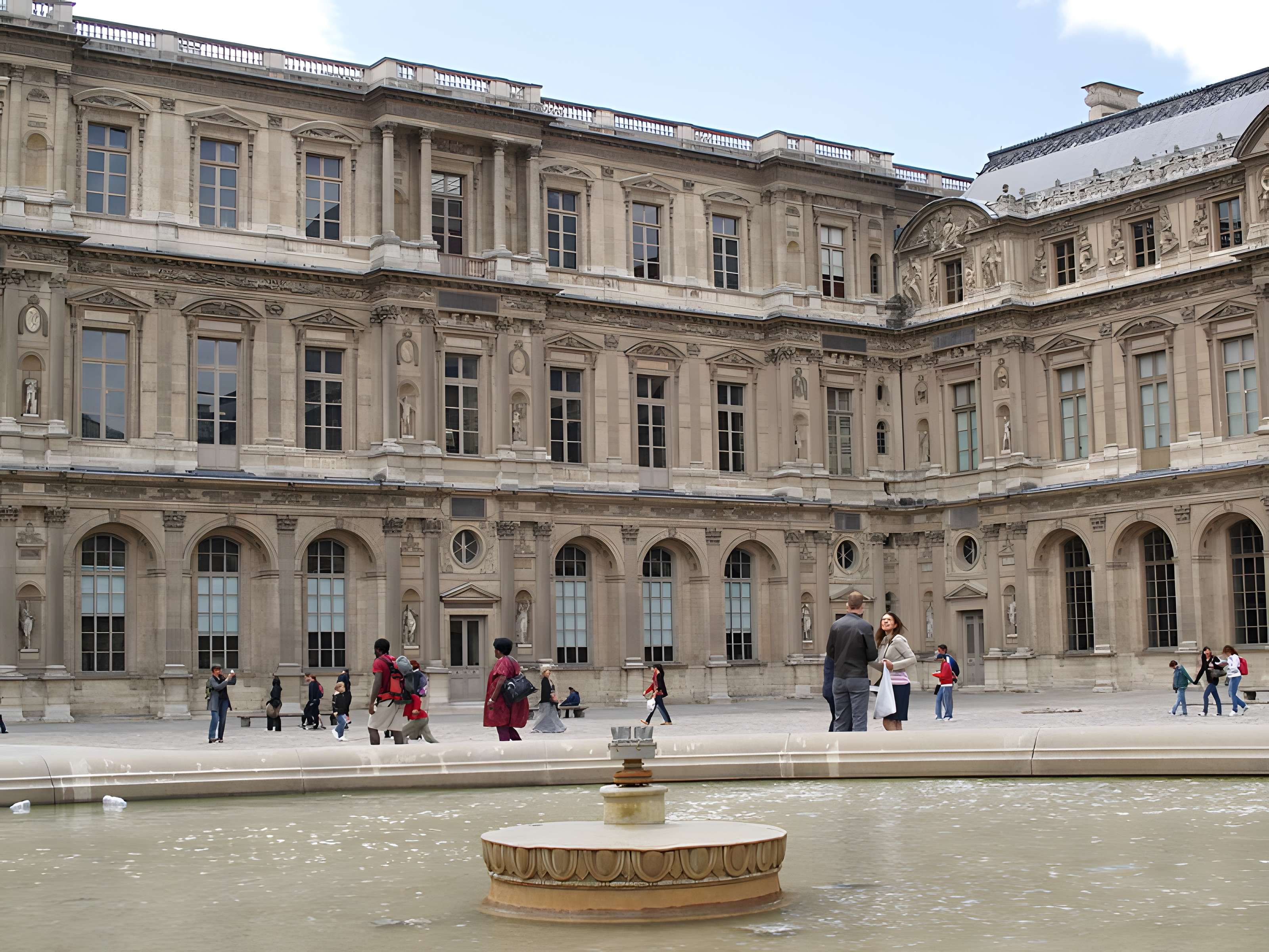 Palais du Louvre et jardin des Tuileries