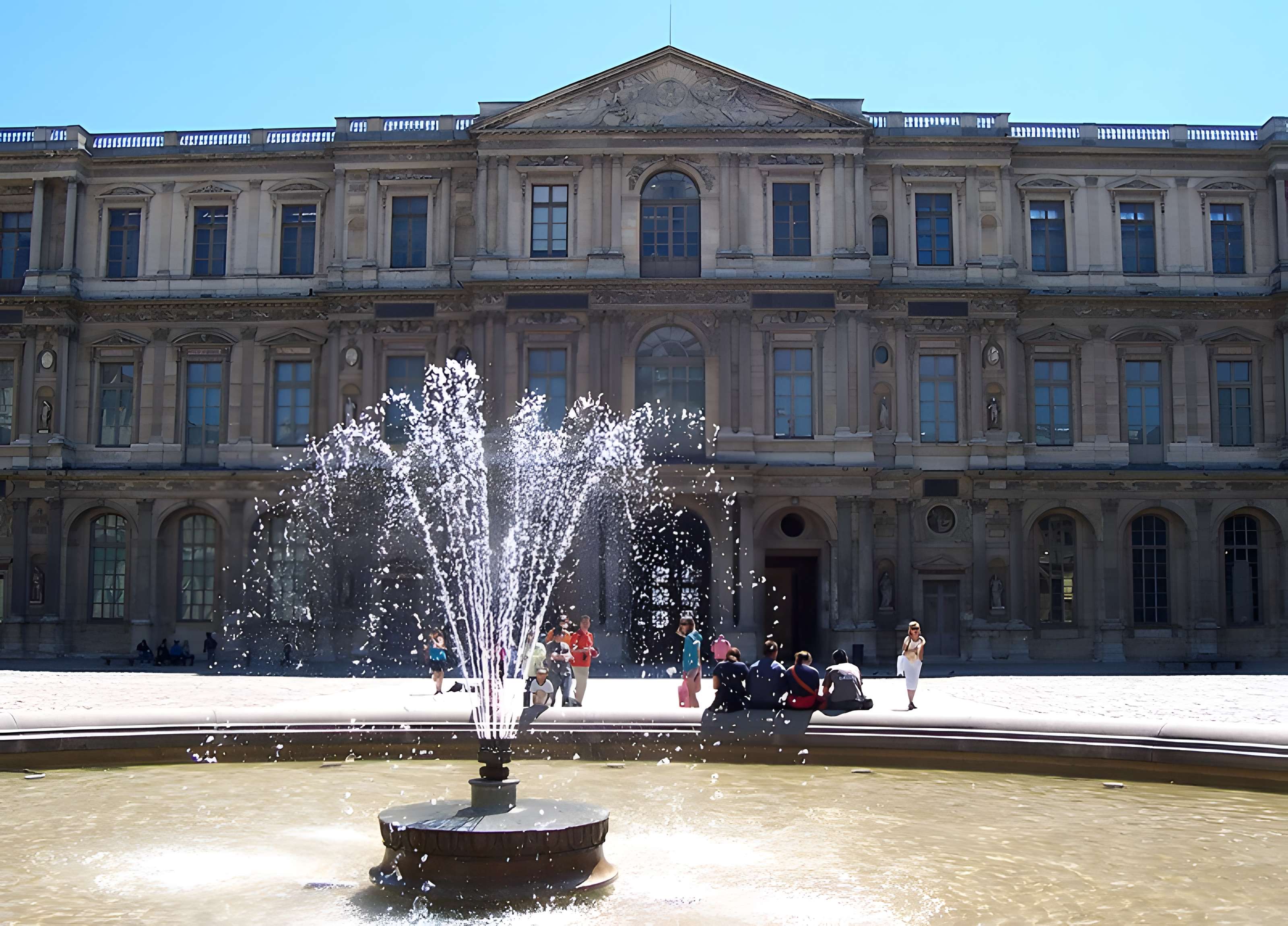 Palais du Louvre et jardin des Tuileries