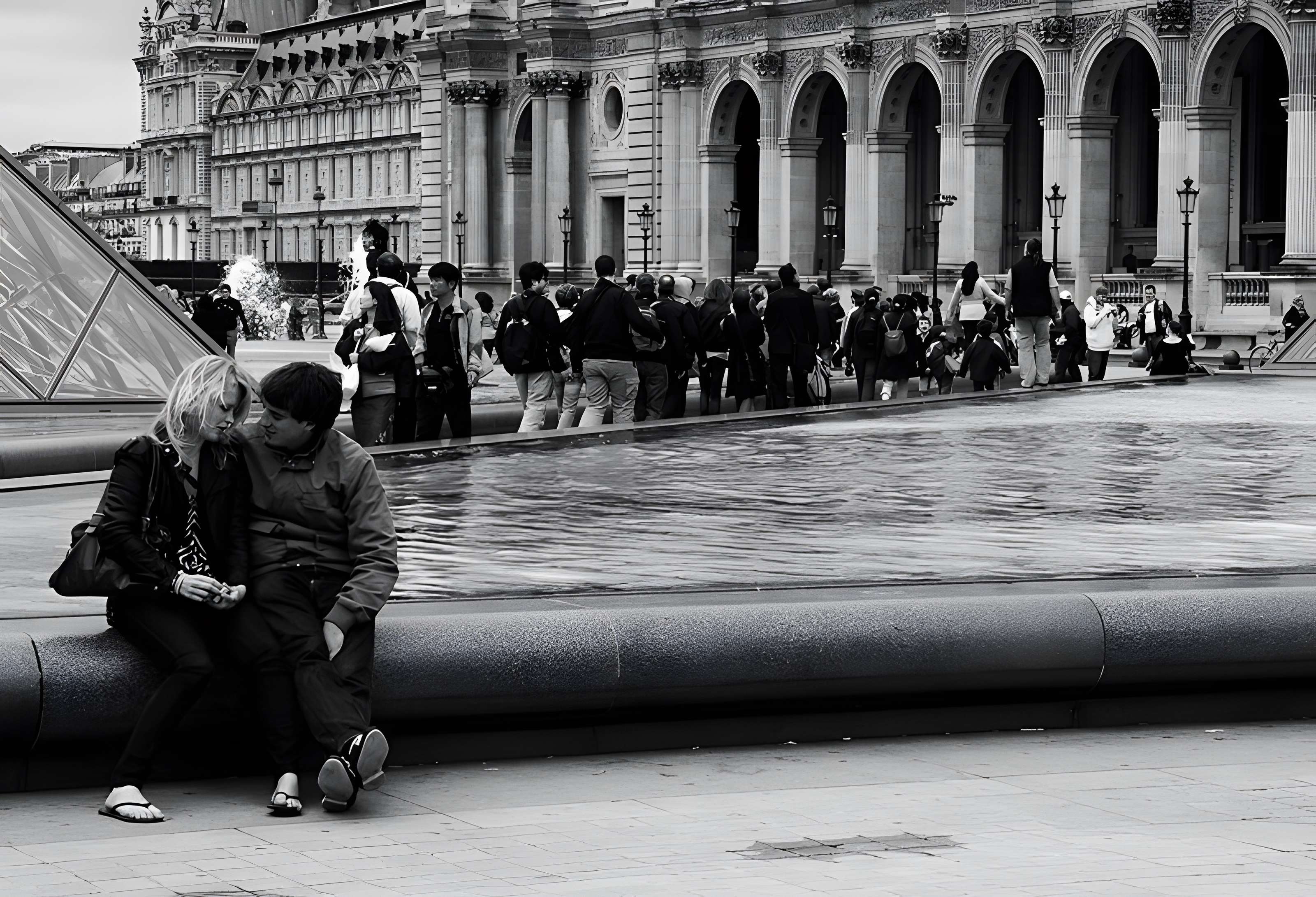 Palais du Louvre et jardin des Tuileries