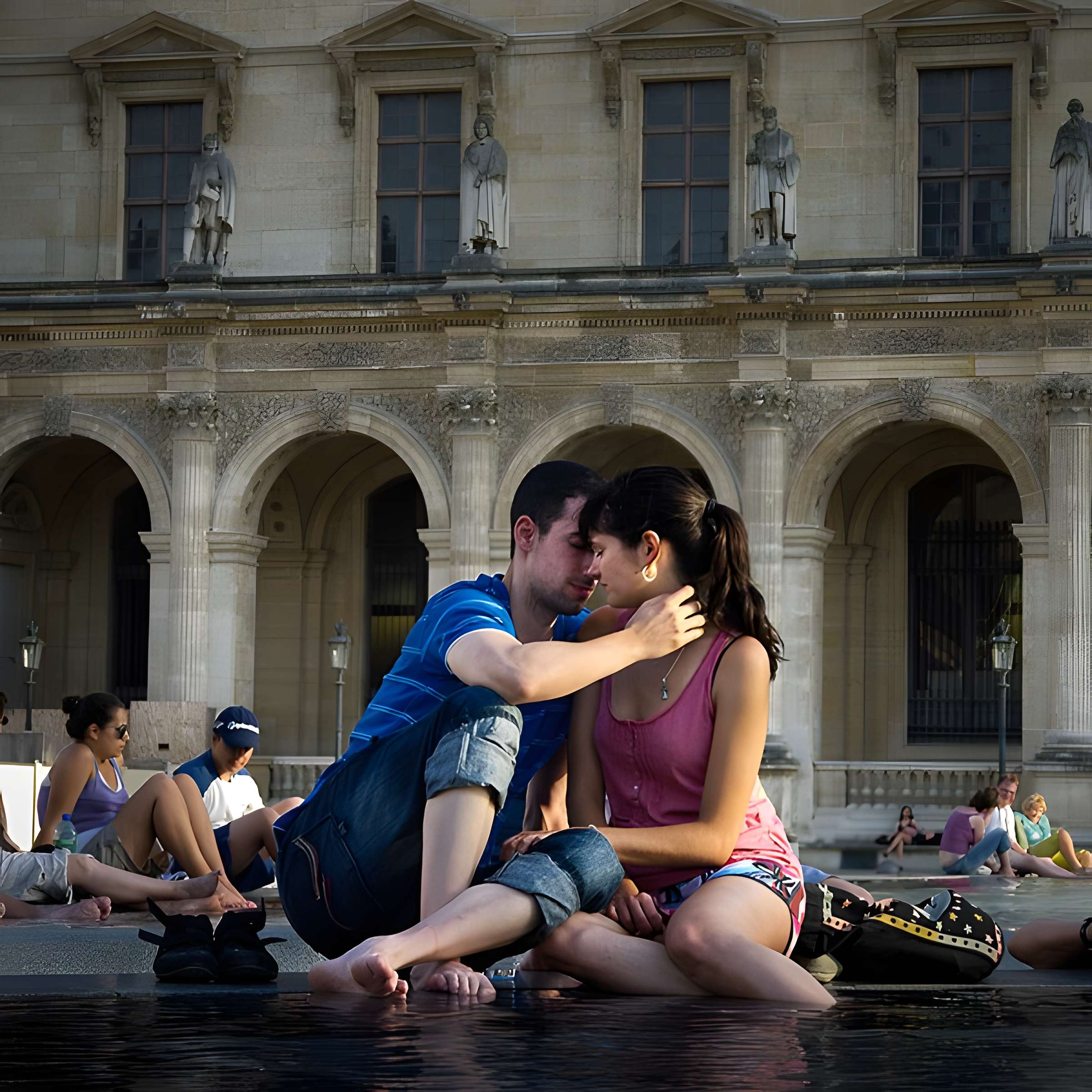 Palais du Louvre et jardin des Tuileries