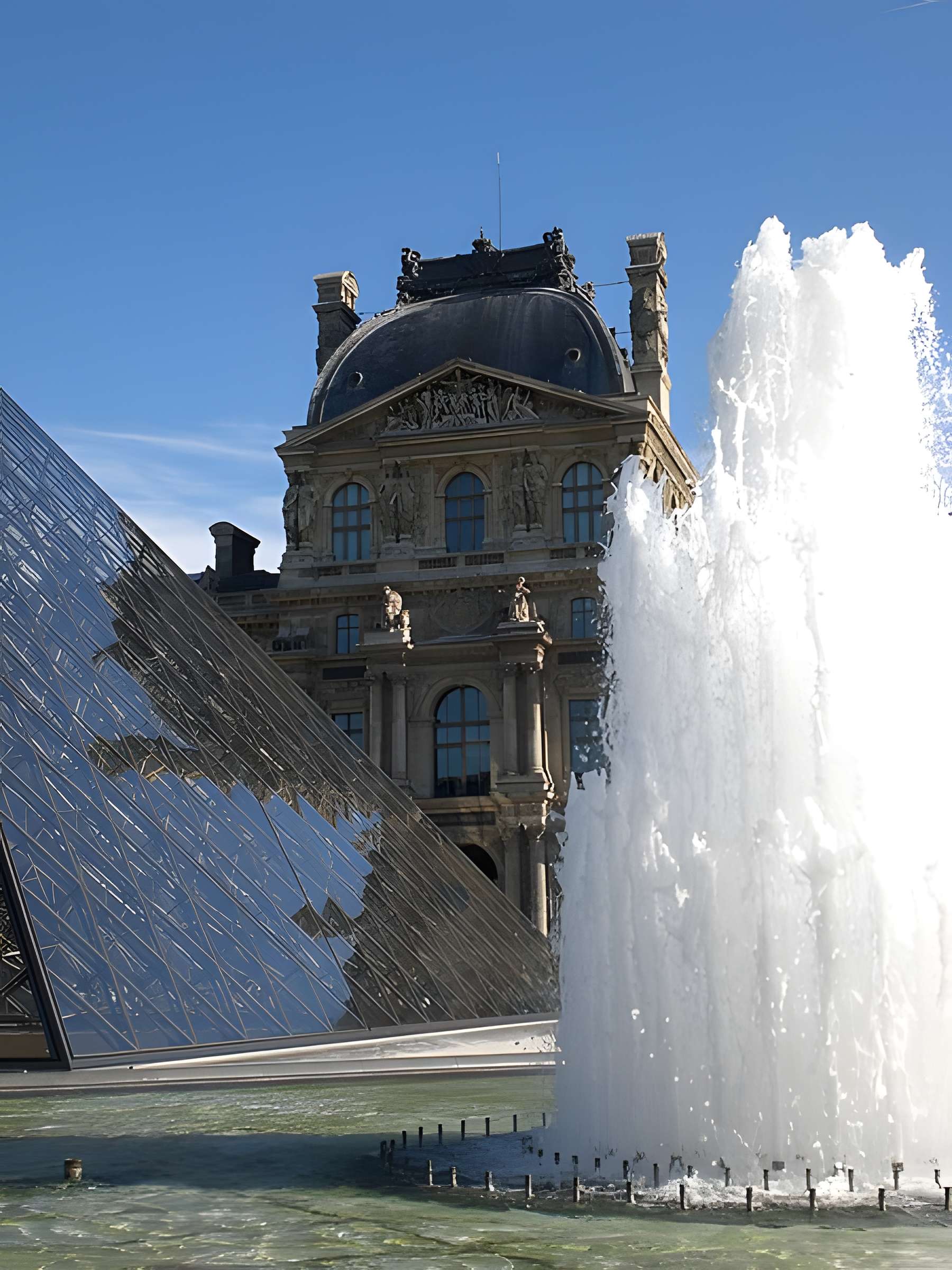 Palais du Louvre et jardin des Tuileries