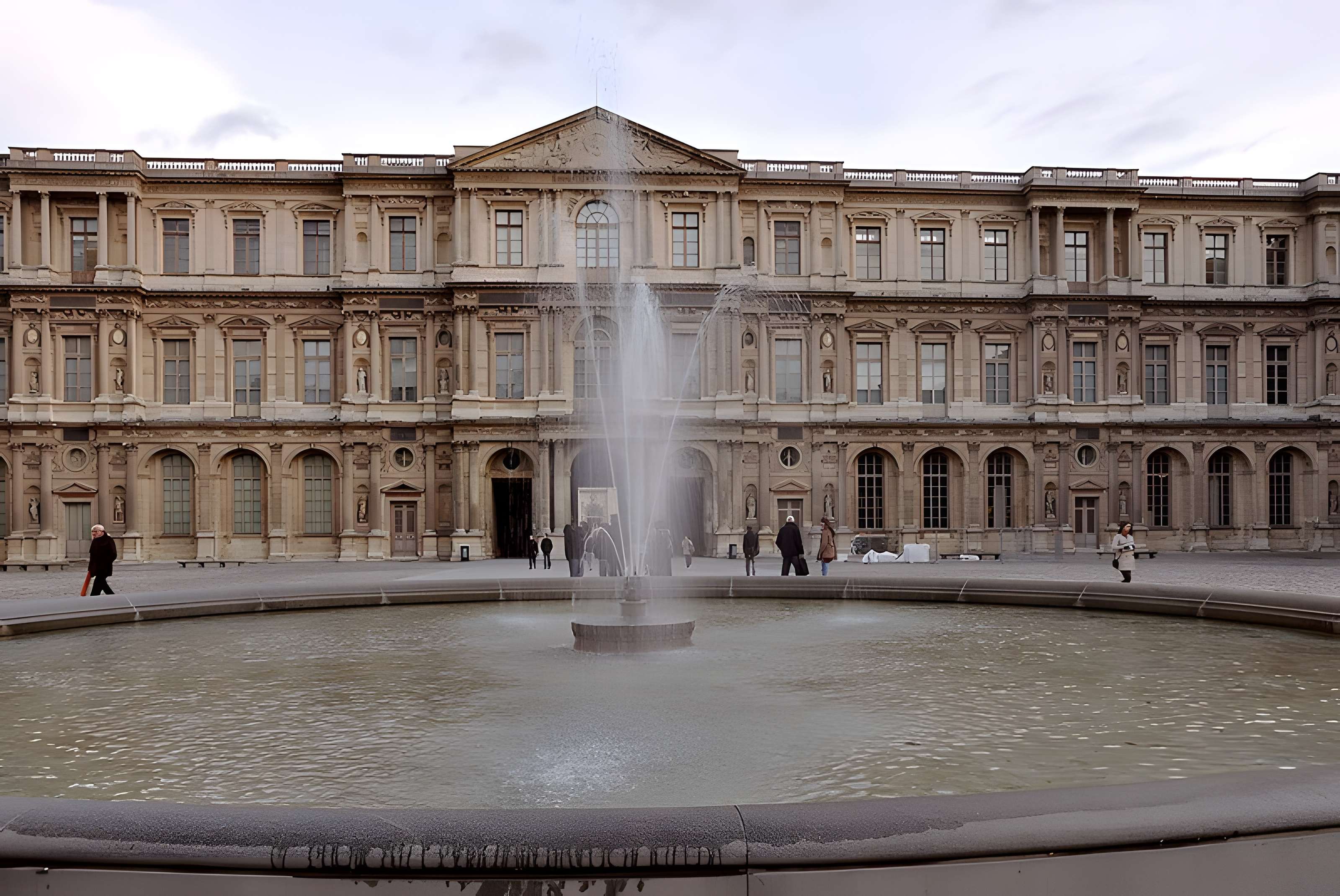 Palais du Louvre et jardin des Tuileries