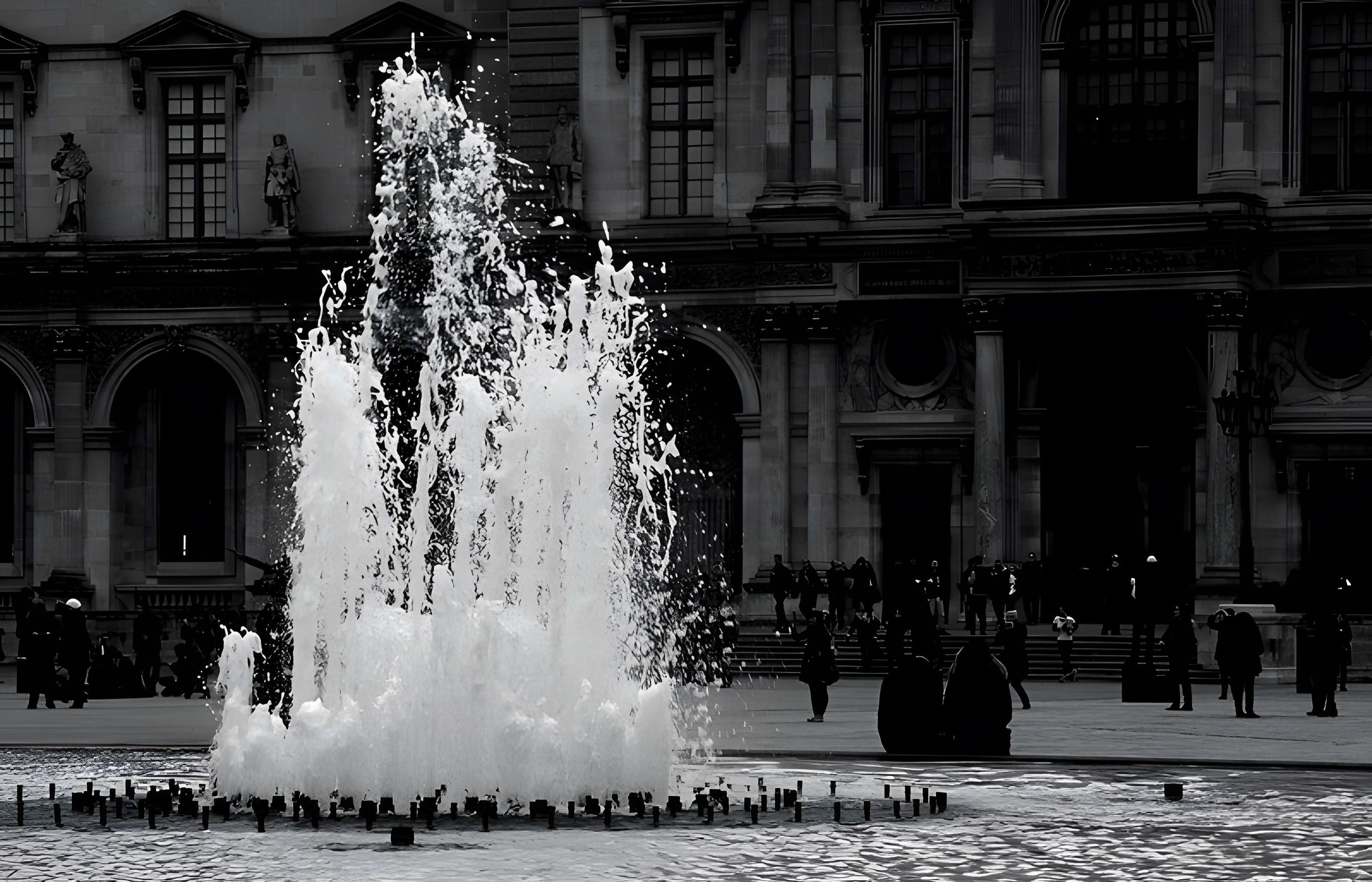 Palais du Louvre et jardin des Tuileries