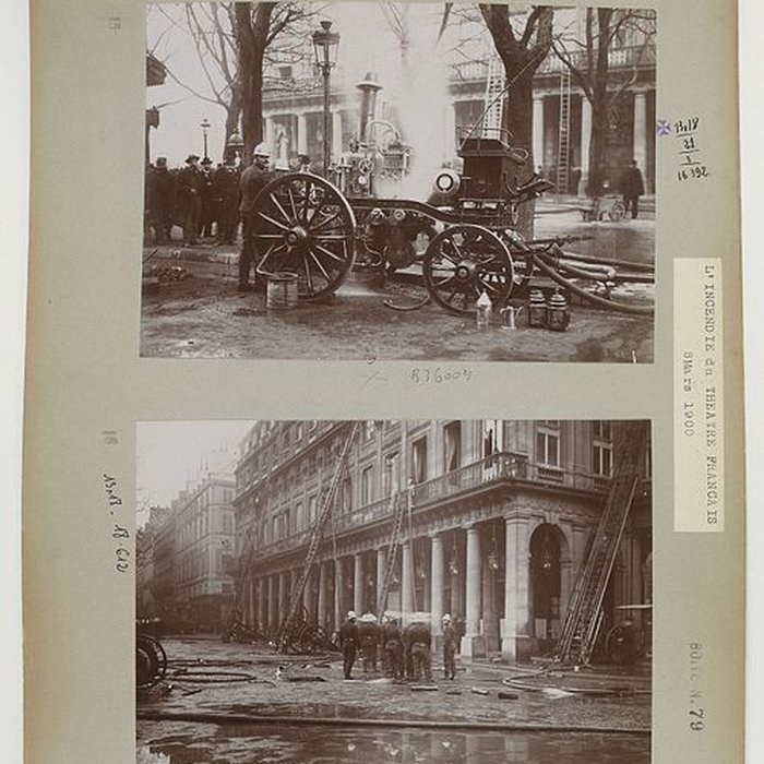 Photo de Domaine du Palais-Royal ancien Palais Cardinal, comprenant Conseil dEtat, Conseil Constitutionnel, Ministère de la Culture, théâtre de la Comédie Française
