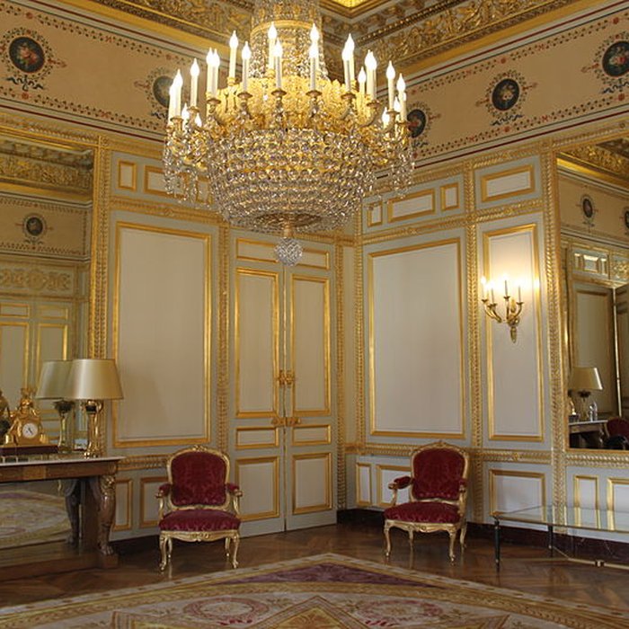Photo de Domaine du Palais-Royal ancien Palais Cardinal, comprenant Conseil dEtat, Conseil Constitutionnel, Ministère de la Culture, théâtre de la Comédie Française