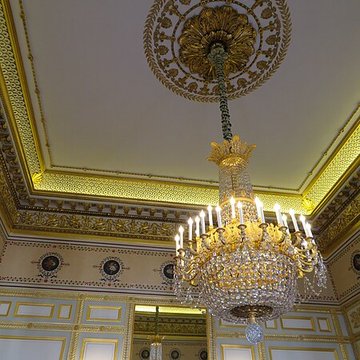 Domaine du Palais-Royal ancien Palais Cardinal, comprenant Conseil dEtat, Conseil Constitutionnel, Ministère de la Culture, théâtre de la Comédie Française