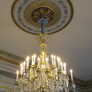 Domaine du Palais-Royal ancien Palais Cardinal, comprenant Conseil dEtat, Conseil Constitutionnel, Ministère de la Culture, théâtre de la Comédie Française