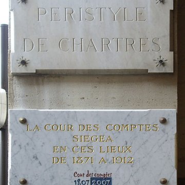 Domaine du Palais-Royal ancien Palais Cardinal, comprenant Conseil dEtat, Conseil Constitutionnel, Ministère de la Culture, théâtre de la Comédie Française