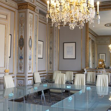 Domaine du Palais-Royal ancien Palais Cardinal, comprenant Conseil dEtat, Conseil Constitutionnel, Ministère de la Culture, théâtre de la Comédie Française