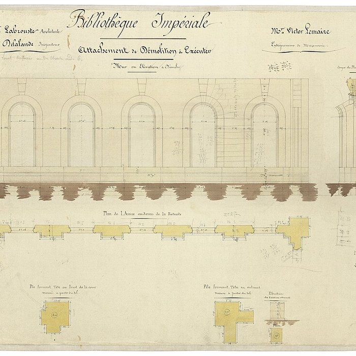 Photo de Bibliothèque nationale de France Rue de Richelieu à Paris