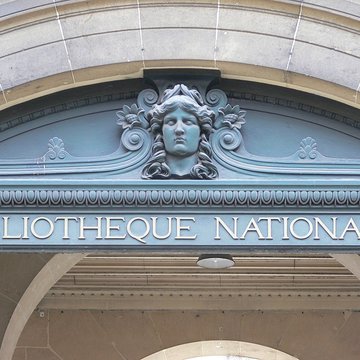 Bibliothèque nationale de France Rue de Richelieu à Paris