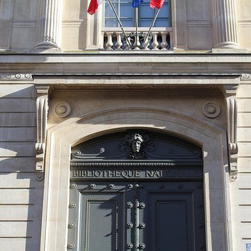 Bibliothèque nationale de France Rue de Richelieu à Paris