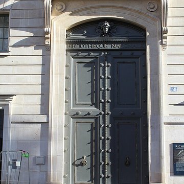 Bibliothèque nationale de France Rue de Richelieu à Paris