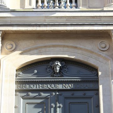 Bibliothèque nationale de France Rue de Richelieu à Paris