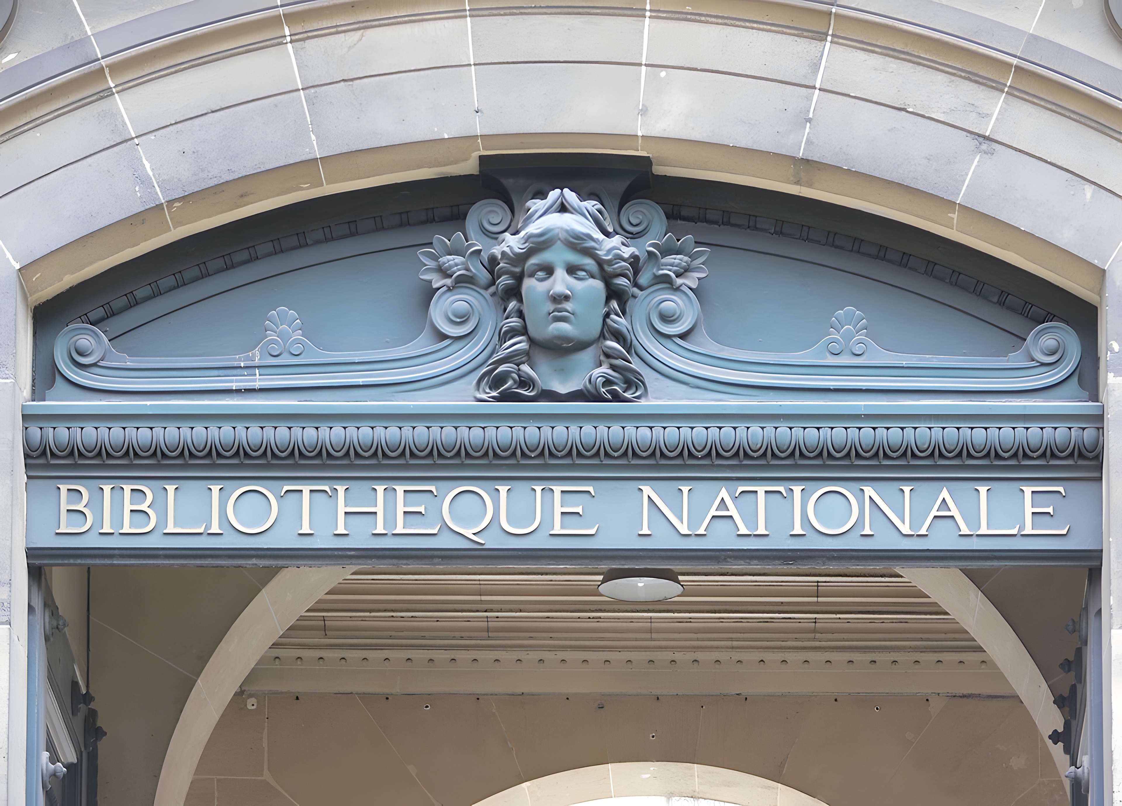 Bibliothèque nationale de France Rue de Richelieu à Paris