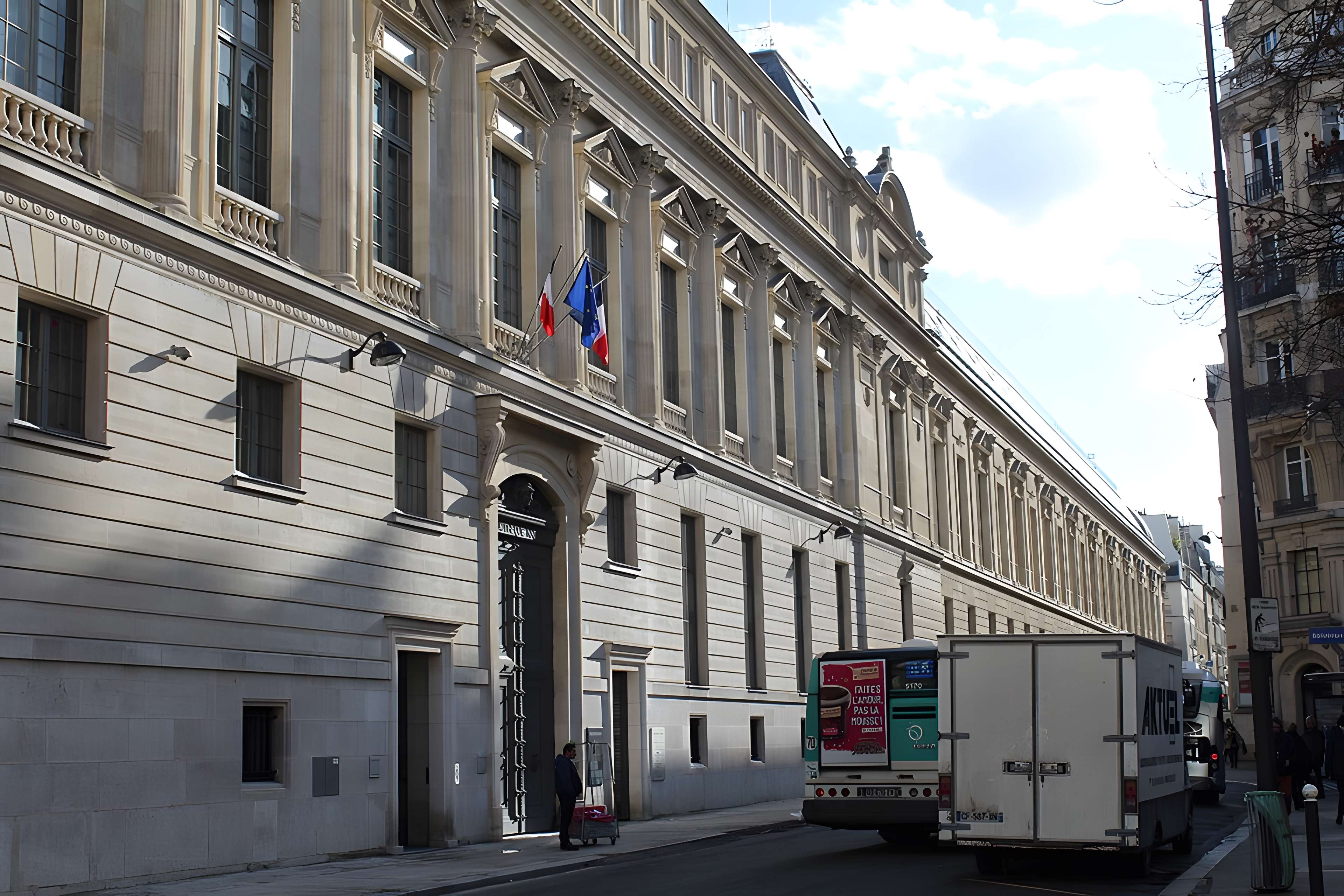 Bibliothèque nationale de France Rue de Richelieu à Paris