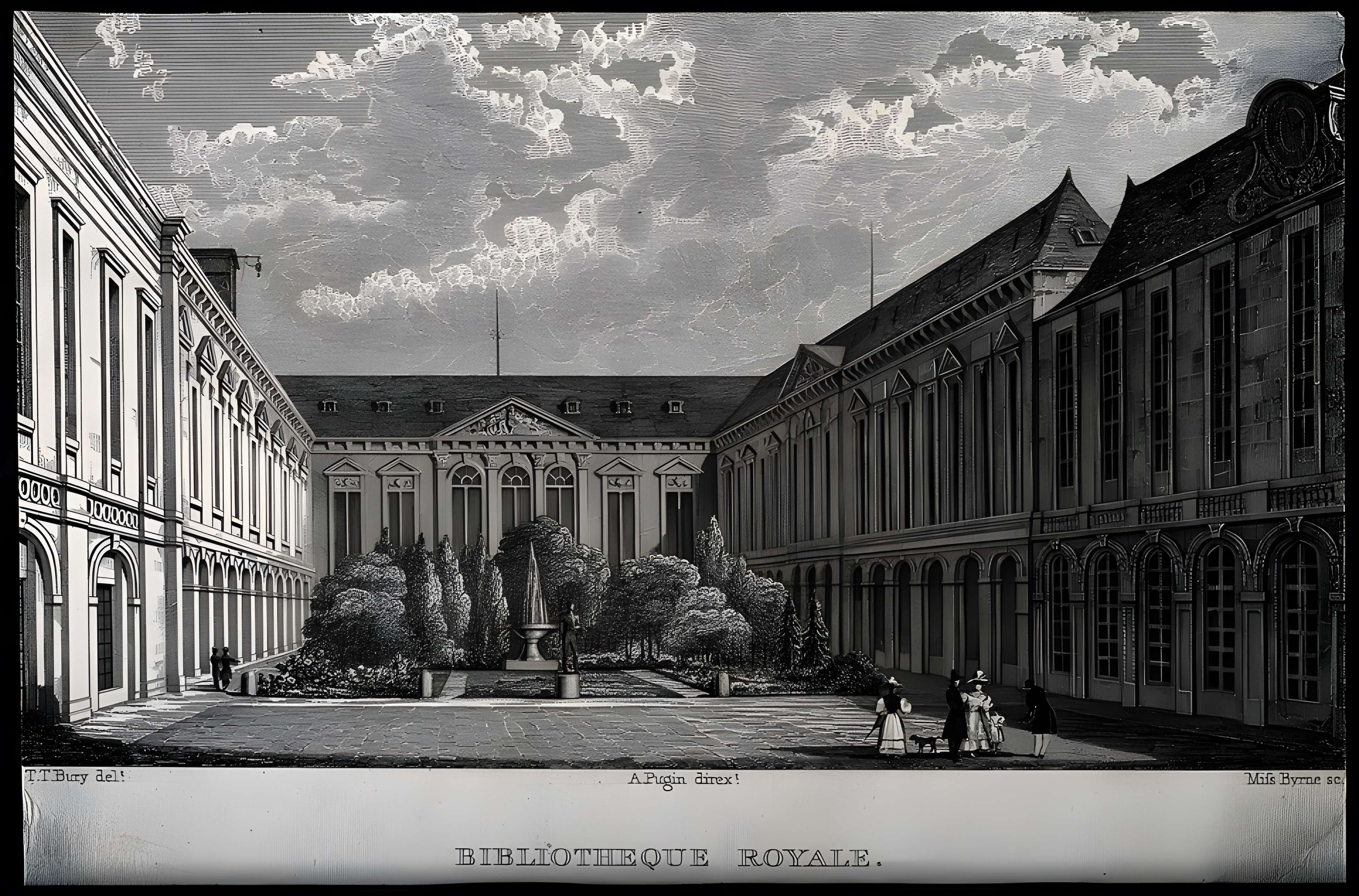 Bibliothèque nationale de France Rue de Richelieu à Paris