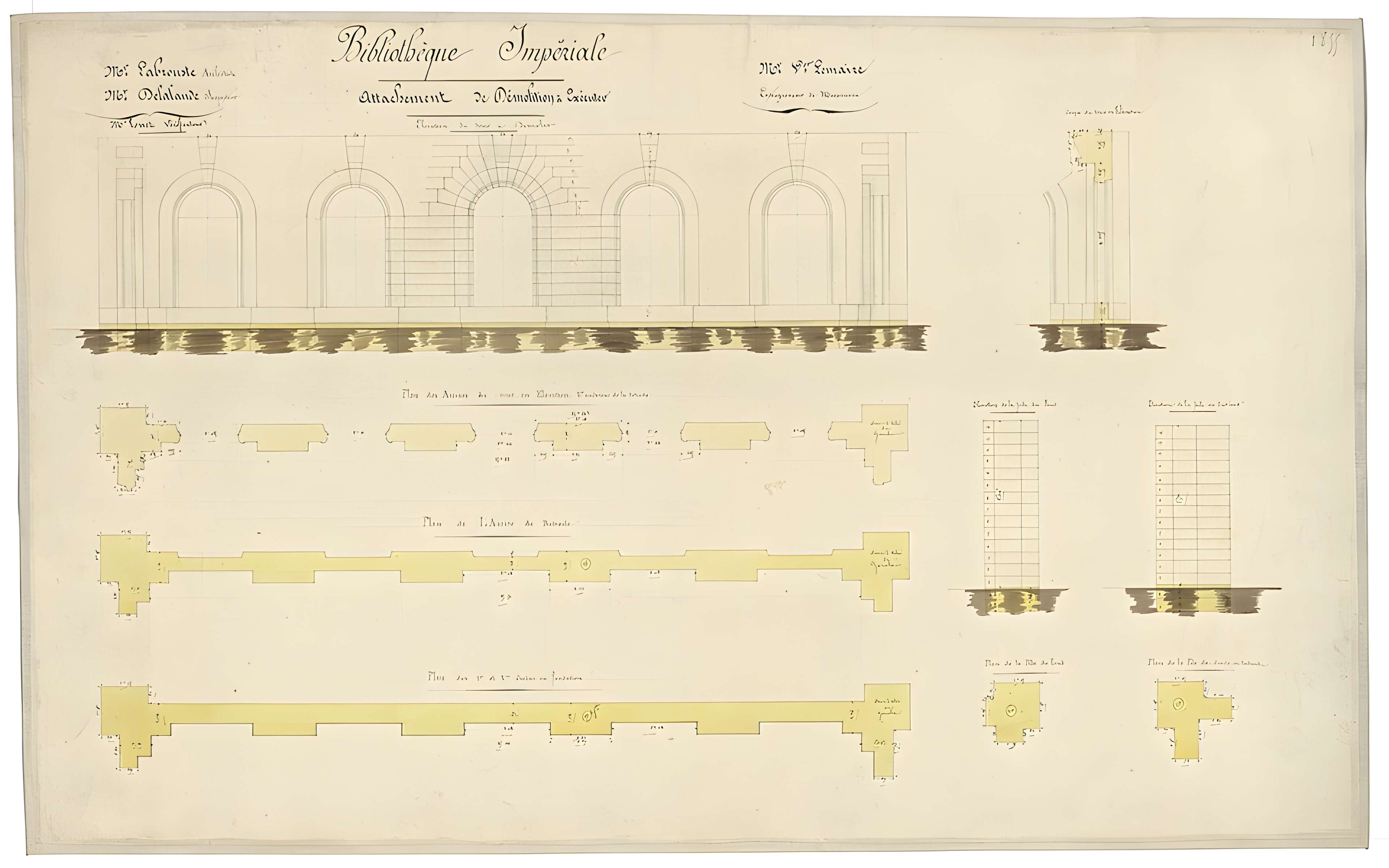 Bibliothèque nationale de France Rue de Richelieu à Paris