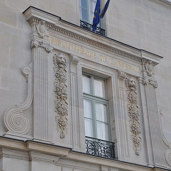 Photo de Pavillon de lArsenal, actuellement bibliothèque de lArsenal