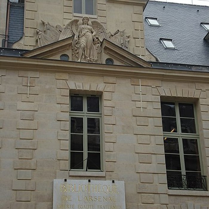 Photo de Pavillon de lArsenal, actuellement bibliothèque de lArsenal