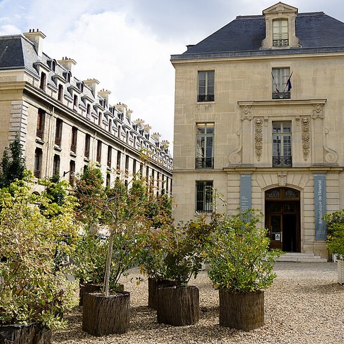Photo de Pavillon de lArsenal, actuellement bibliothèque de lArsenal