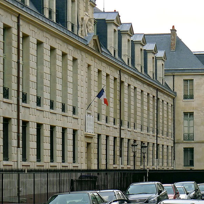 Photo de Pavillon de lArsenal, actuellement bibliothèque de lArsenal