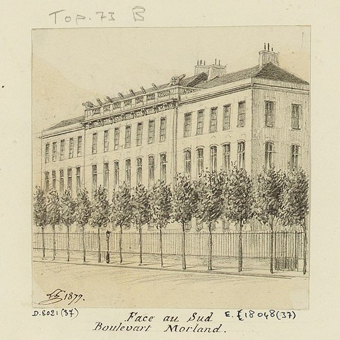 Photo de Pavillon de lArsenal, actuellement bibliothèque de lArsenal