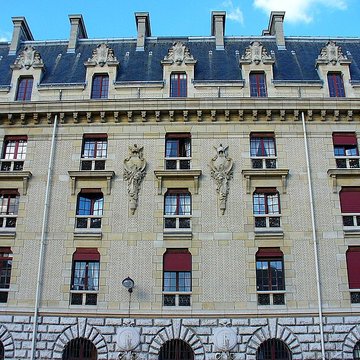 Pavillon de lArsenal, actuellement bibliothèque de lArsenal