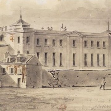 Pavillon de lArsenal, actuellement bibliothèque de lArsenal