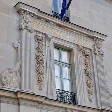Pavillon de lArsenal, actuellement bibliothèque de lArsenal